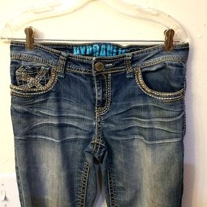 Hydraulic Jean's Distressed sz 7/8